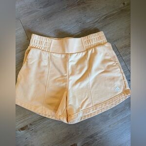 Adidas Women's light yellow Athletic Shorts